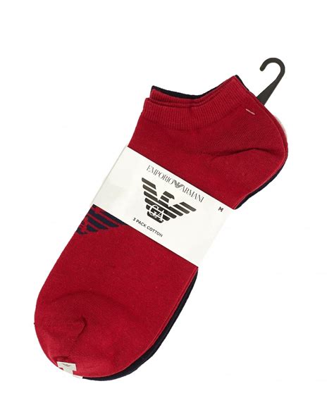 mens armani socks